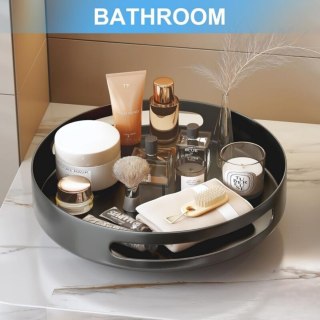 Półka obrotowa na przyprawy 30 cm, do kuchni, biura, lodówki