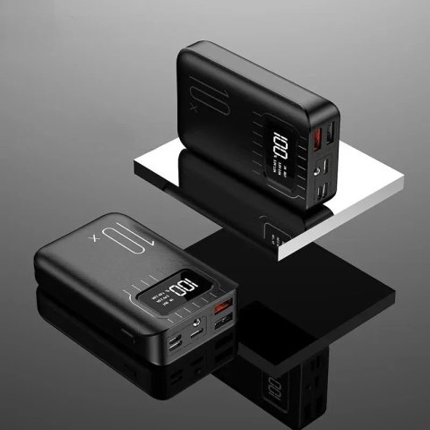 Power bank 10000 mAh z funkcją szybkiego ładowania, czarny