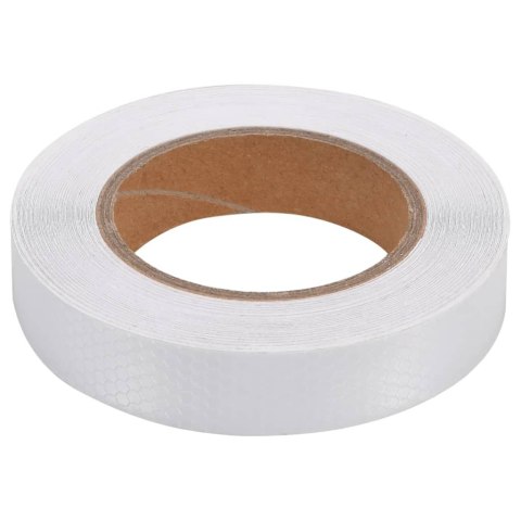 Taśma odblaskowa 2.5 cm x 20 m PVC biała