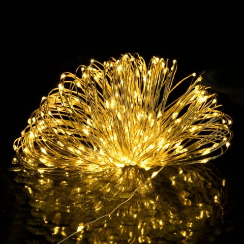 Oświetlenie LED 40 m 400 diod ciepła biała