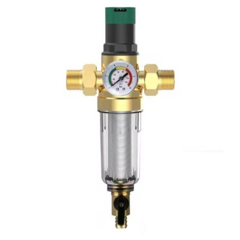 Reduktor ciśnienia wody 3/4'' DN20 z manometrem i filtrem