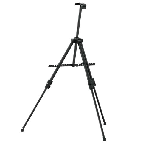 Sztaluga metalowa regulowana czarna 51.5-165 cm