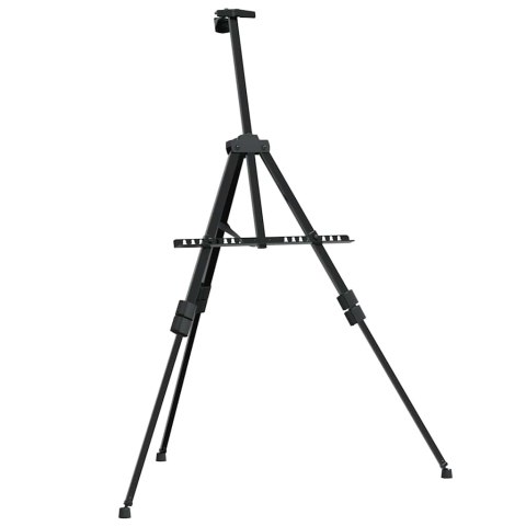 Sztaluga metalowa regulowana czarna 51.5-165 cm