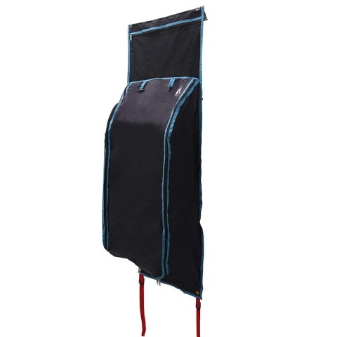 Torba do przechowywania z materiału Oxford czarna niebieska 140x43 cm