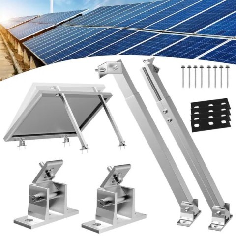 Uchwyty do paneli fotowoltaicznych aluminiowe 15-30 stopni