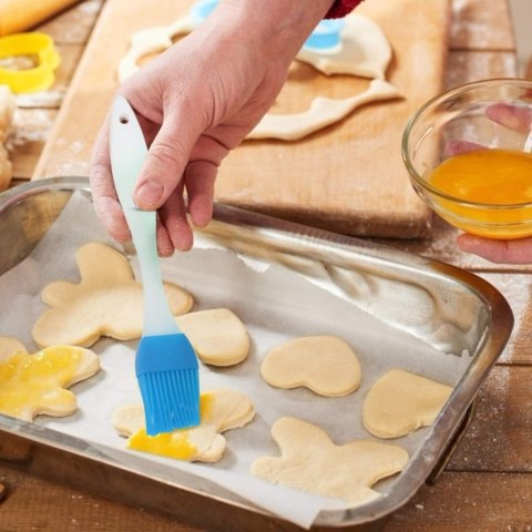 Zestaw akcesoriów kuchennych silikonowych 8-częściowy, różnokolorowy