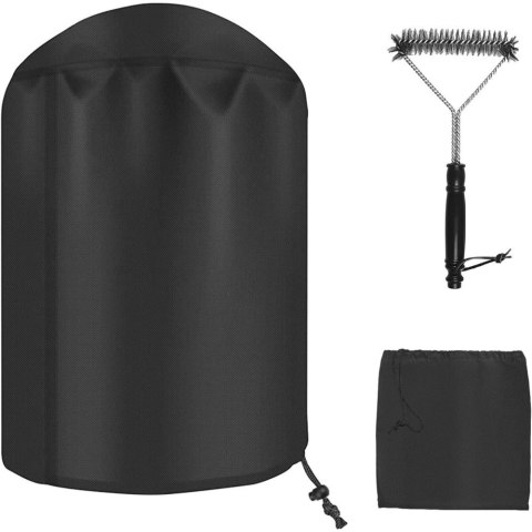 Pokrowiec na grill okrągły 73x71 cm z materiału Oxford 210D