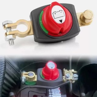 Włącznik izolacyjny akumulatora 12V-48V, plastikowy
