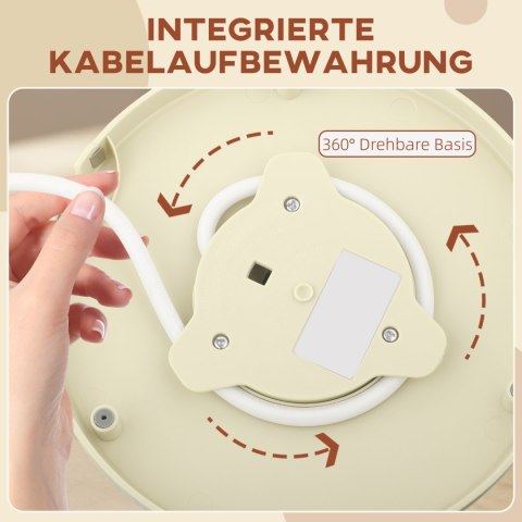 Czajnik elektryczny, 2200W, przezroczysty wskaźnik, beżowy