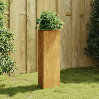 Donica stalowa corten 30x26x75 cm