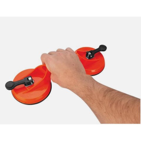 Podnośnik próżniowy do szkła - pomarańczowy, 30 mm, 85 mm, 330 mm