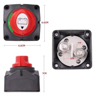 Wyłącznik rozłączający akumulator 300A 12V/48V do samochodu i łodzi