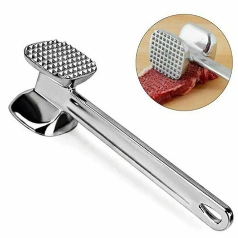 Młotek do mięsa metalowy dwustronny 7x25 cm