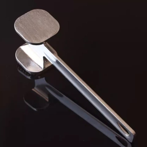 Młotek do mięsa metalowy dwustronny 7x25 cm