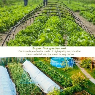 Łuk ogrodowy z włókna szklanego 54 szt., regulowany 60-90 cm, zielony