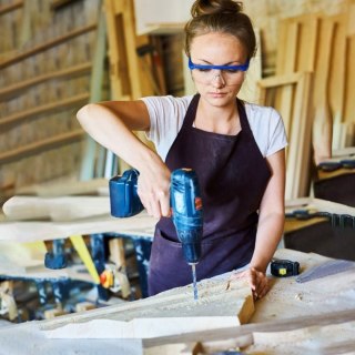 Zestaw wierteł widiowych 10 sztuk, 5 rozmiarów, do drewna, metalu i plastiku