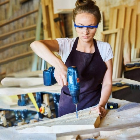 Zestaw wierteł widiowych 10 sztuk, 5 rozmiarów, do drewna, metalu i plastiku