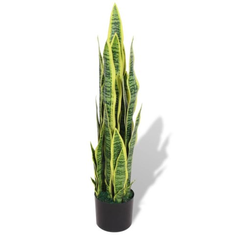 Sztuczna sansewieria w doniczce 90 cm zielona