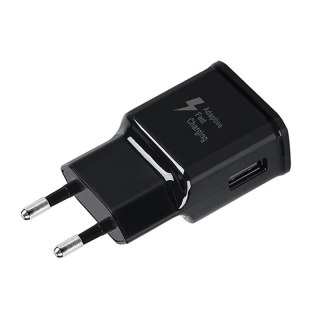 Adapter podróżny 9V 1.67A czarny 15W szybkie ładowanie