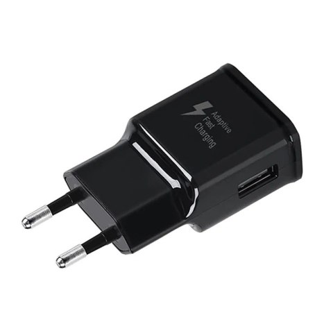 Adapter podróżny 9V 1.67A czarny 15W szybkie ładowanie