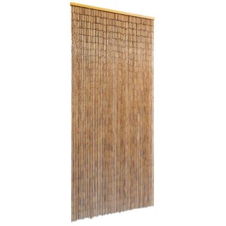 Firanka drzwiowa brązowa 90x200 cm na owady