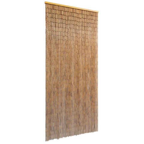 Firanka drzwiowa brązowa 90x200 cm na owady