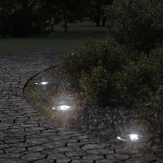 Lampa podłogowa wpuszczana okrągła 10.5x10.5 cm aluminium