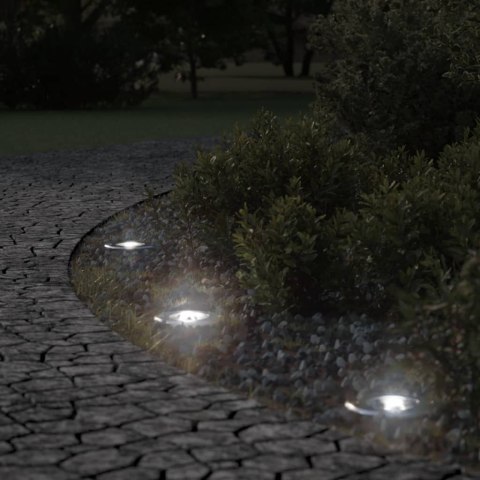 Lampa podłogowa wpuszczana okrągła 10.5x10.5 cm aluminium