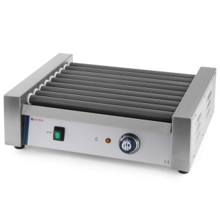 Roller grill podgrzewacz rolkowy do parówek 9 rolek 940 W - hendi 268605