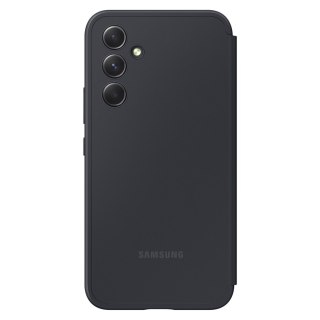 Etui pokrowiec z klapką okienkiem portfel na kartę Galaxy A54 5G Smart View Wallet czarne