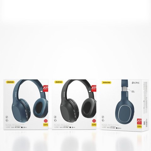 Bezprzewodowe nauszne słuchawki Bluetooth 5.3 czarny